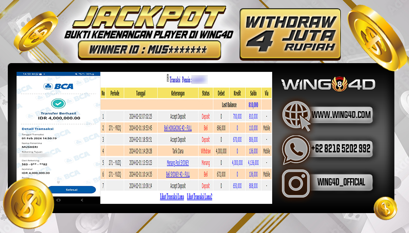 Prediksi Wing 4D